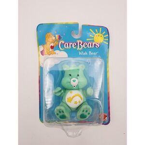 Care Bears Wish Bear Figure 3.5" Figure 2002 Play Along New Bent Package